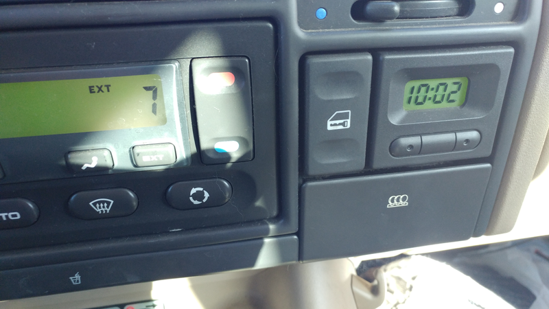 7 Degrees makes for an unhappy Land Rover.